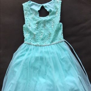 Teal Dress